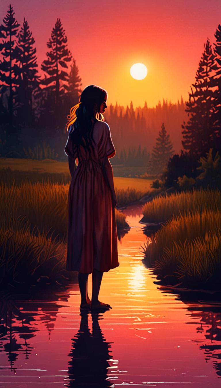 Gentle Brook's Evening Song — scene 3