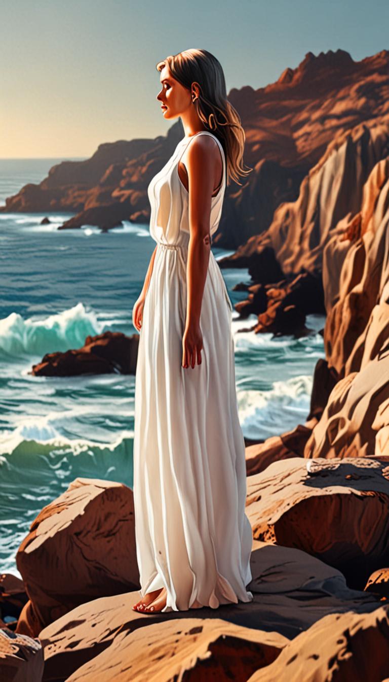 Peaceful Ocean Sunset Cove — scene 1