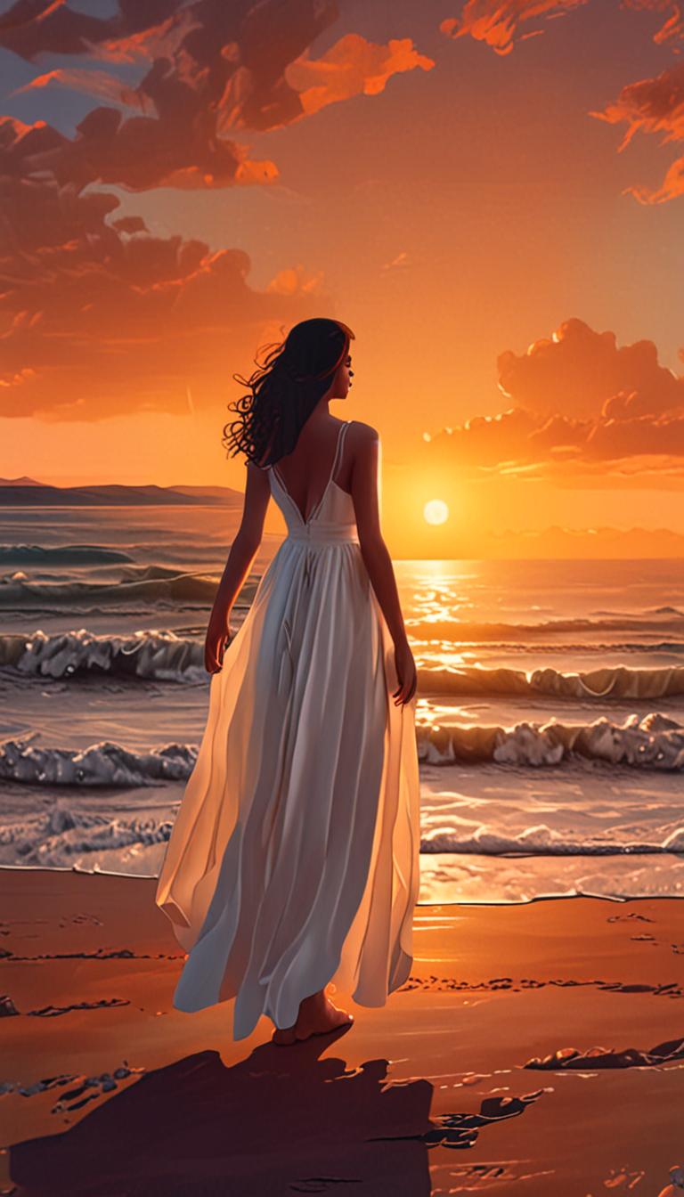 Peaceful Ocean Sunset Cove — scene 4