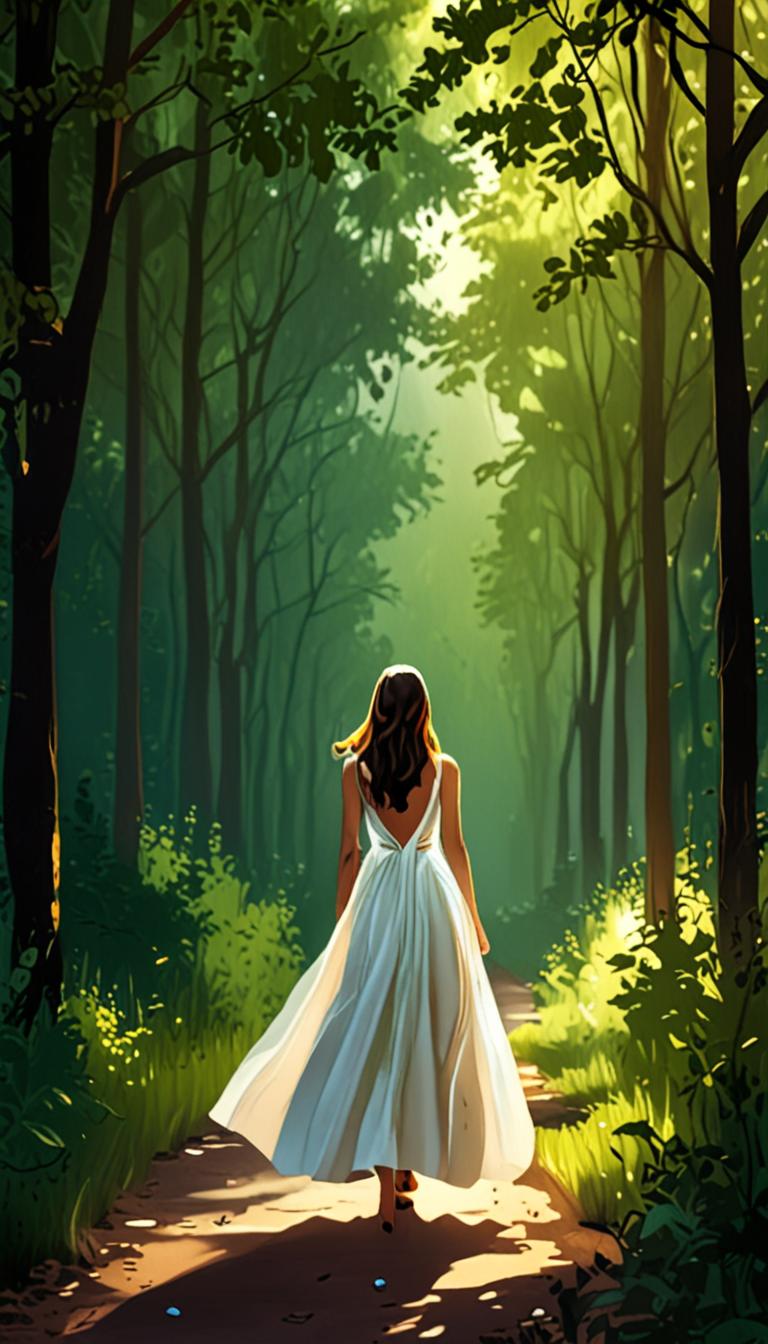 Whispering Woods at Dusk — scene 1