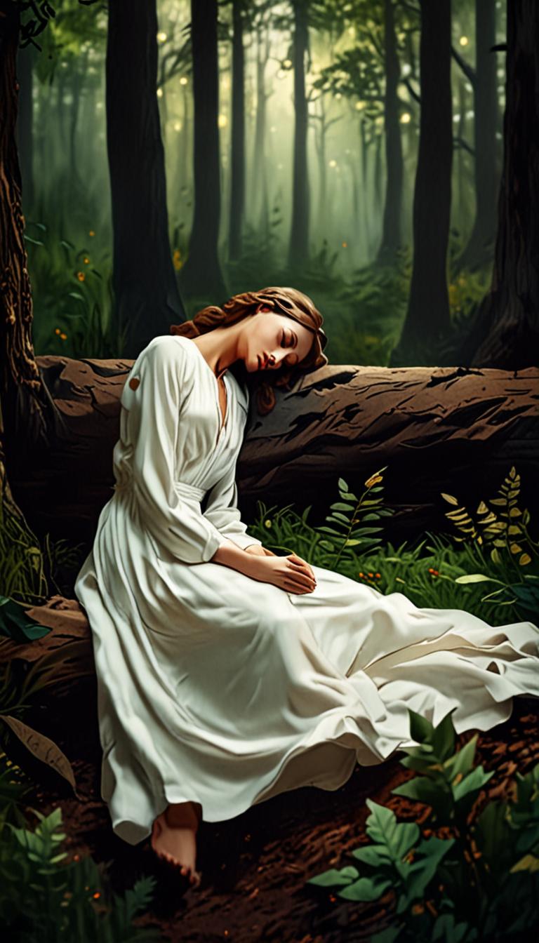 Whispering Woods at Dusk — scene 4