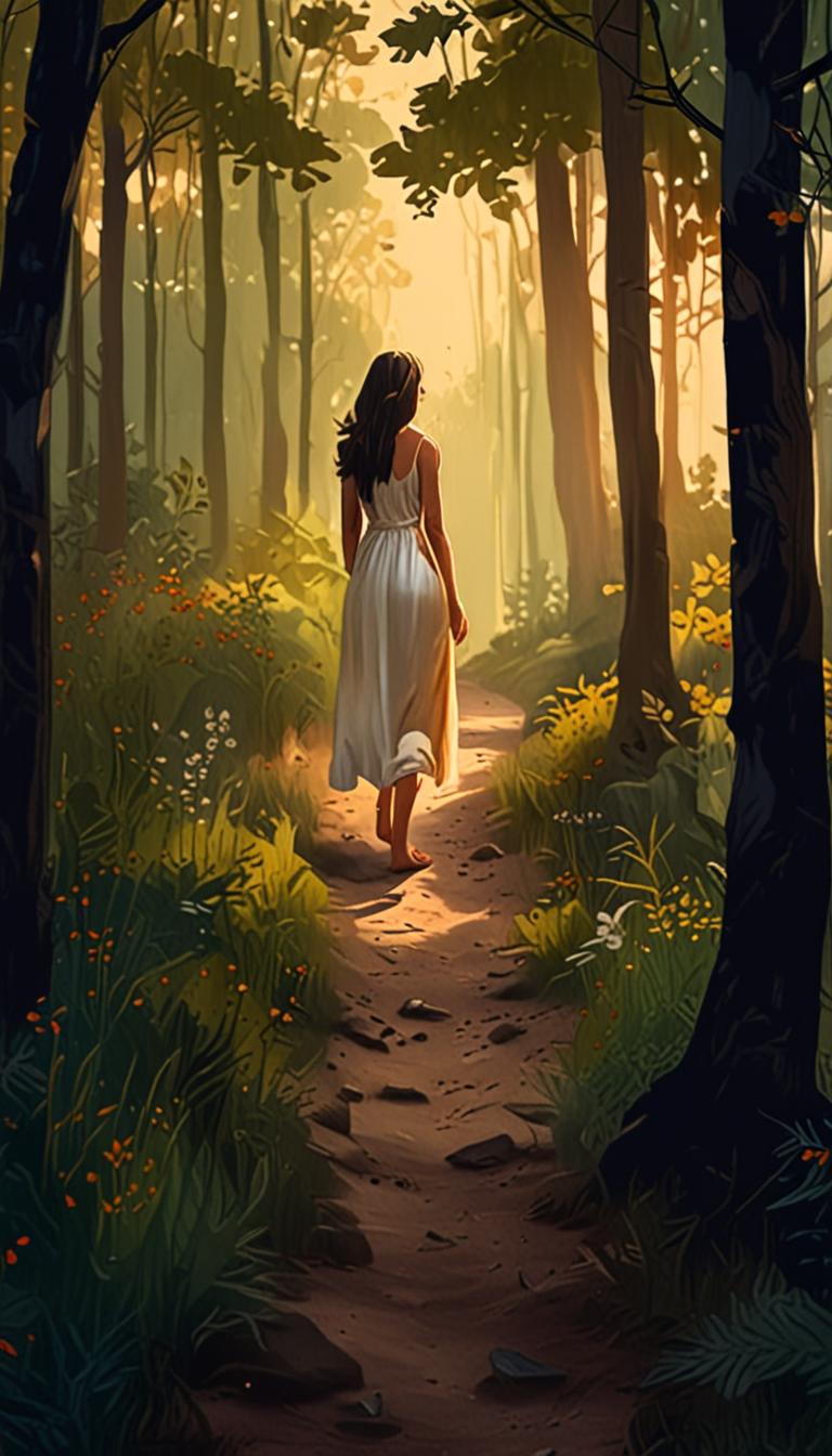 Silent Forest Morning Mist — scene 3