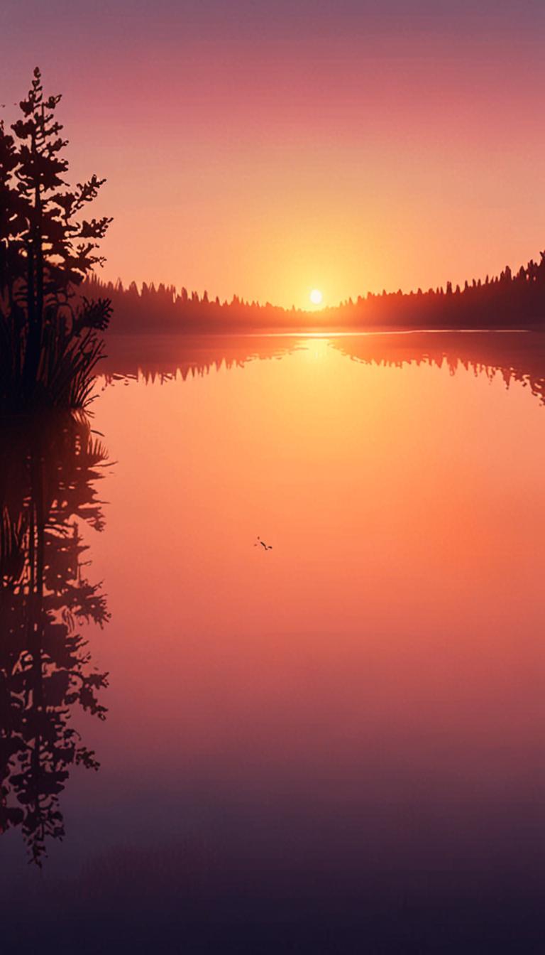 Morning Light on Water — scene 2