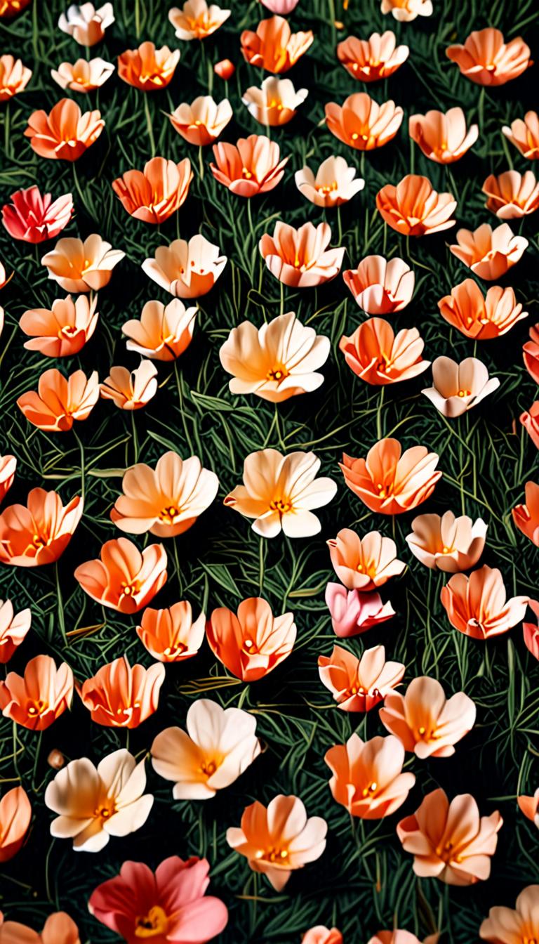 Morning Sunshine on Blooms — scene 2