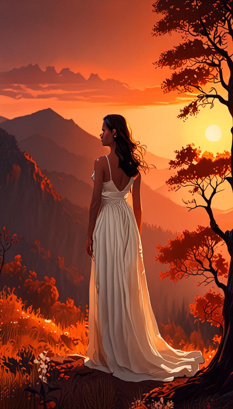 Evening's Soft Silence Falls — scene 1