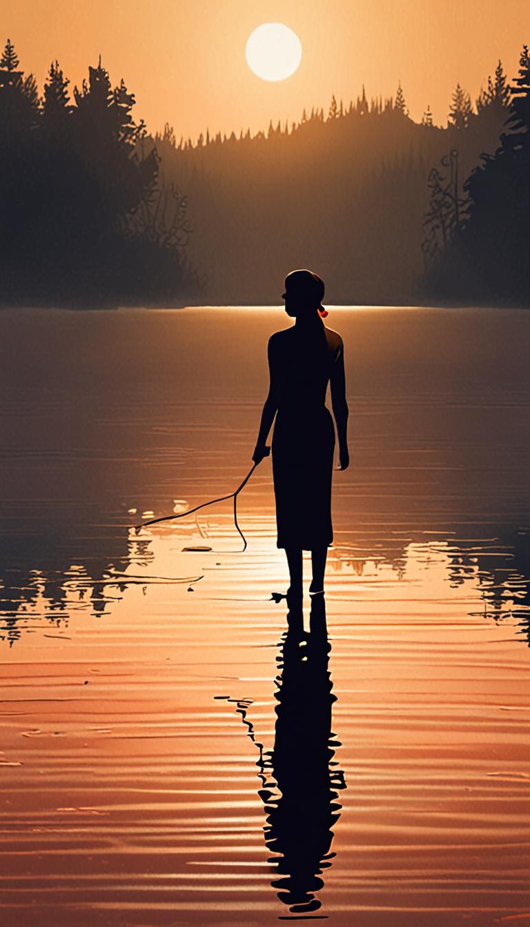 Soft Moonlit Lake Shore — scene 3