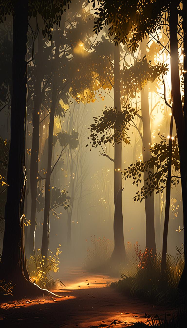 Softly Rising Morning Mist — scene 3