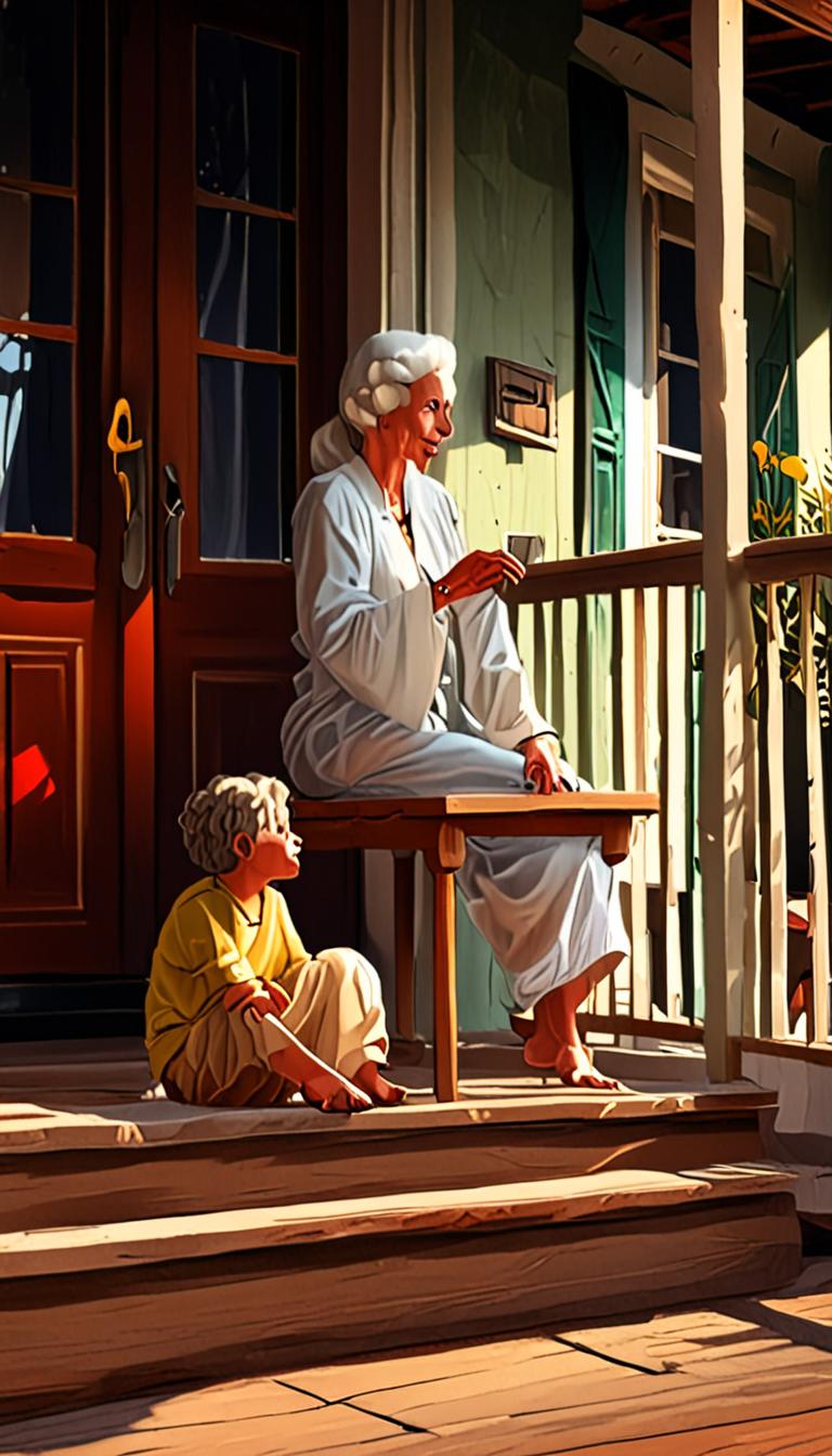 Gentle Morning Light Awakes — scene 3